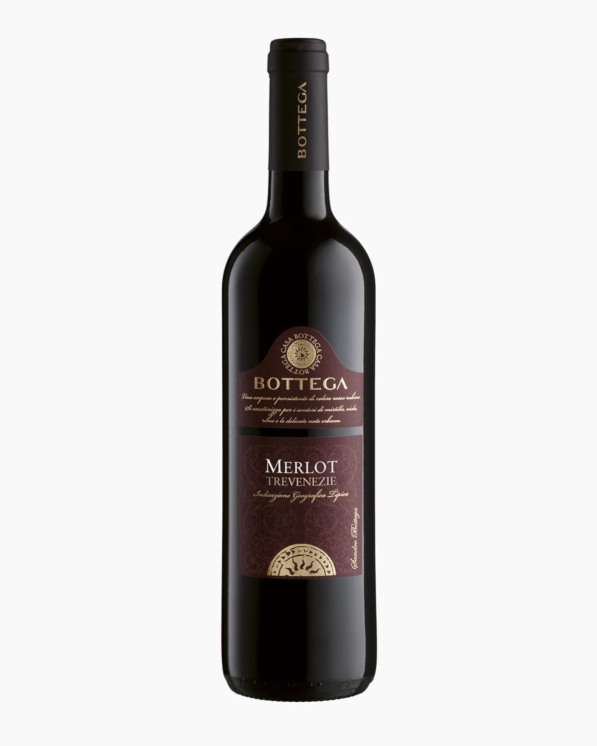 Merlot Red Wine - Italian Wines Bottega Spa