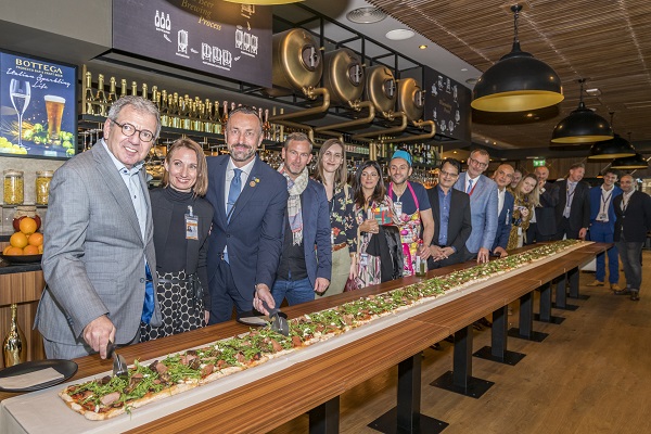 Bottega Prosecco Bar at Dubai International (DXB): official opening event