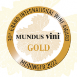 Mundus Vini 2022 gold medal