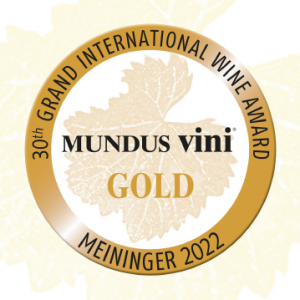 Mundus Vini 2022 gold medal