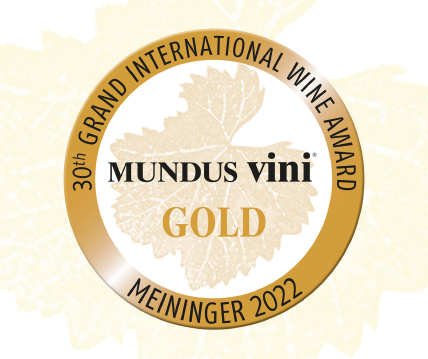 Mundus Vini 2022 gold medal