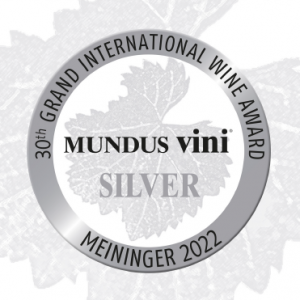 Mundus Vini 2022 silver medal
