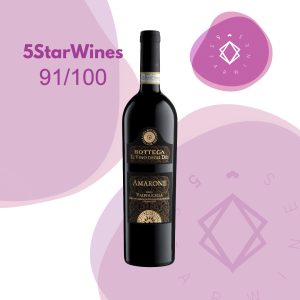 Amarone della Valpolicella Bottega 91/100 5 Stars Wine