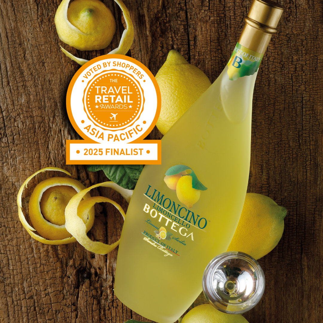 Limoncino Bottega finalist at Asia Pacific Travel Retail Awards 2025