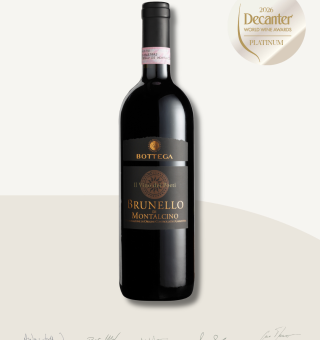 BRUNELLO PLATINUM MEDAL- DECANTER